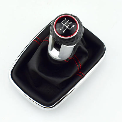 For Volkswagen VW 1999-2004 Golf 4 IV MK4 GTI R32 Bora Jetta MT 12mm 5 / 6 Speed Car Gear Shift Knob Lever Shifter Gaitor Boot