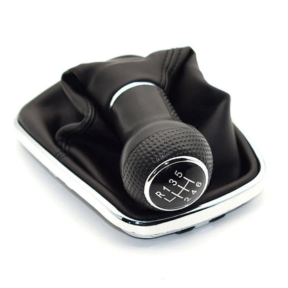 For Volkswagen VW 1999-2004 Golf 4 IV MK4 GTI R32 Bora Jetta MT 12mm 5 / 6 Speed Car Gear Shift Knob Lever Shifter Gaitor Boot