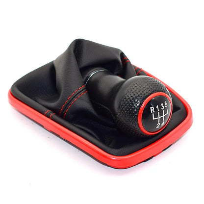 For Volkswagen VW 1999-2004 Golf 4 IV MK4 GTI R32 Bora Jetta MT 12mm 5 / 6 Speed Car Gear Shift Knob Lever Shifter Gaitor Boot