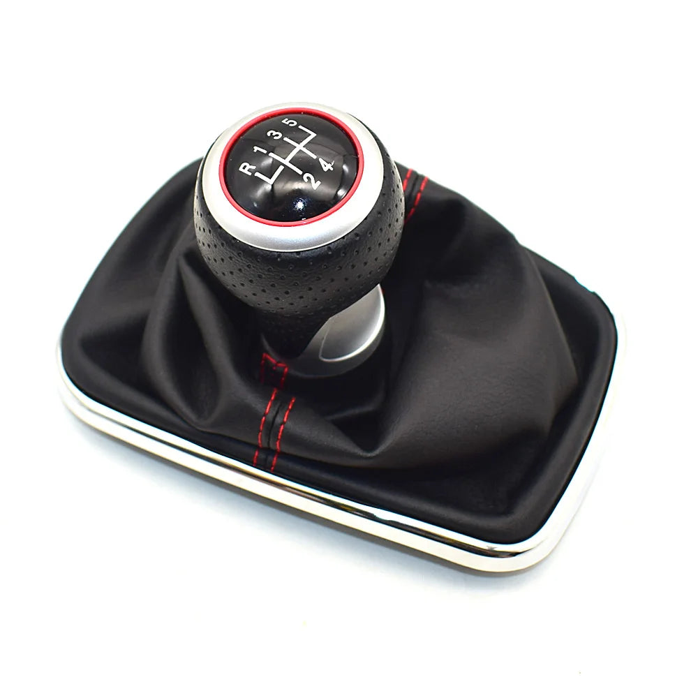 For Volkswagen VW 1999-2004 Golf 4 IV MK4 GTI R32 Bora Jetta MT 12mm 5 / 6 Speed Car Gear Shift Knob Lever Shifter Gaitor Boot