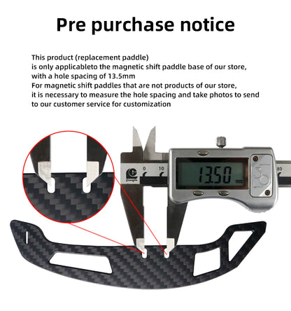 Carbon fiber magnetic shift paddles suitable for Audi R8 Steering wheel TT TTRS