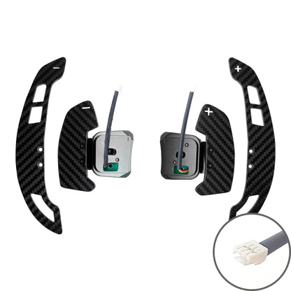 Carbon fiber magnetic shift paddles suitable for Audi R8 Steering wheel TT TTRS