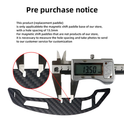 Carbon fiber magnetic shift paddles suitable for Audi R8 Steering wheel TT TTRS