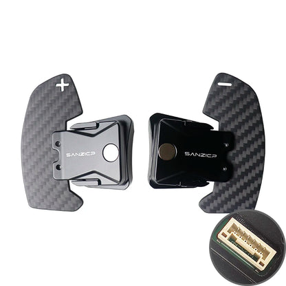 Carbon fiber magnetic shift paddles suitable for Audi R8 Steering wheel TT TTRS