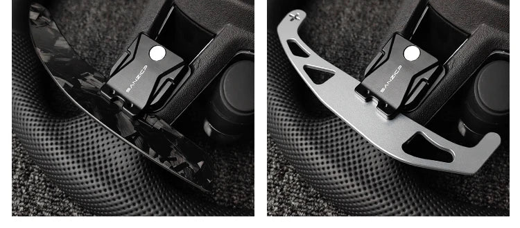 Carbon fiber magnetic shift paddles suitable for Audi R8 Steering wheel TT TTRS