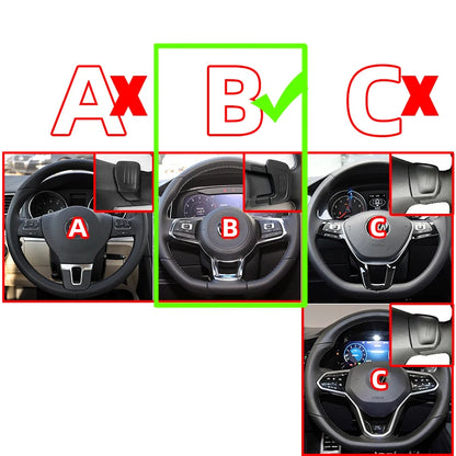 For VW Golf 7 7.5 GTI Tiguan Sciricco Touran X Sagitar POLO Lamando Variant R Volkswagen paddle shift Extension accessories