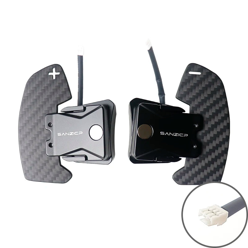 Carbon fiber magnetic shift paddles suitable for Audi R8 Steering wheel TT TTRS