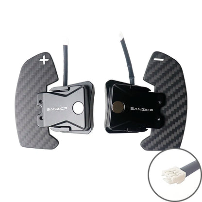 Carbon fiber magnetic shift paddles suitable for Audi R8 Steering wheel TT TTRS