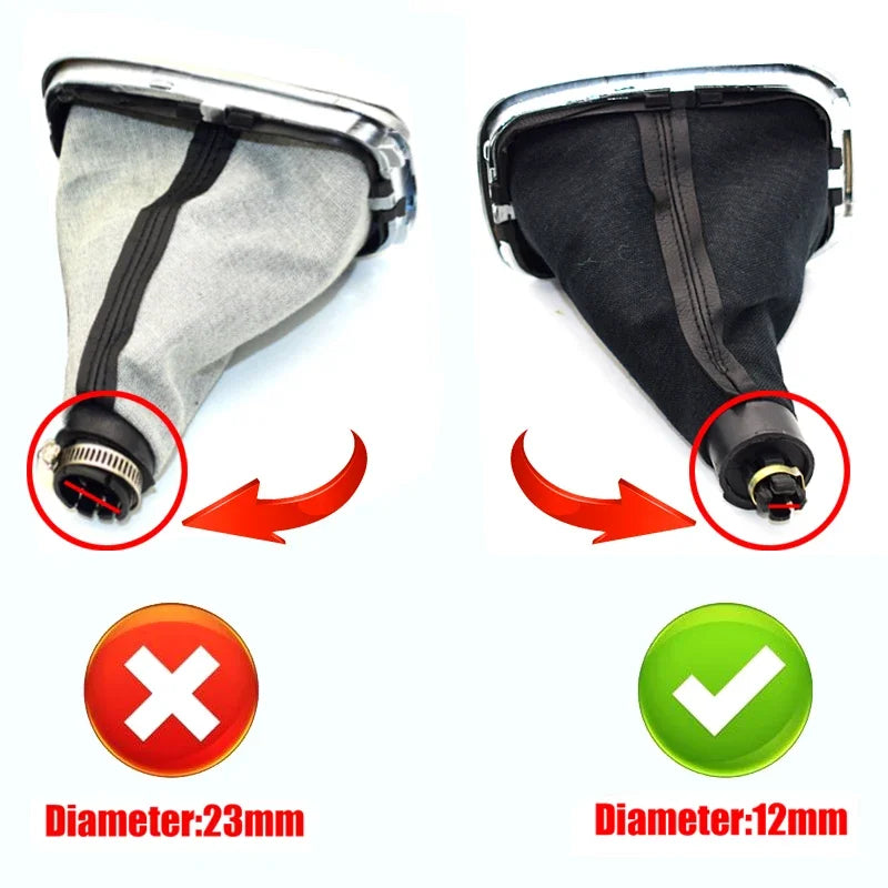 For Volkswagen VW 1999-2004 Golf 4 IV MK4 GTI R32 Bora Jetta MT 12mm 5 / 6 Speed Car Gear Shift Knob Lever Shifter Gaitor Boot