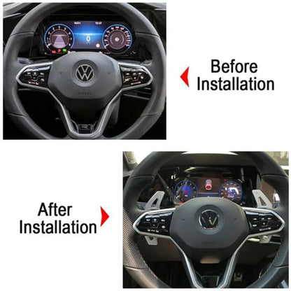 Shift Paddle For Volkswagen VW Tiguan Jetta MK6 Golf 7 Alltrack MK7 Passat B8 Variant Car Steering Wheel DSG Shifter Extension